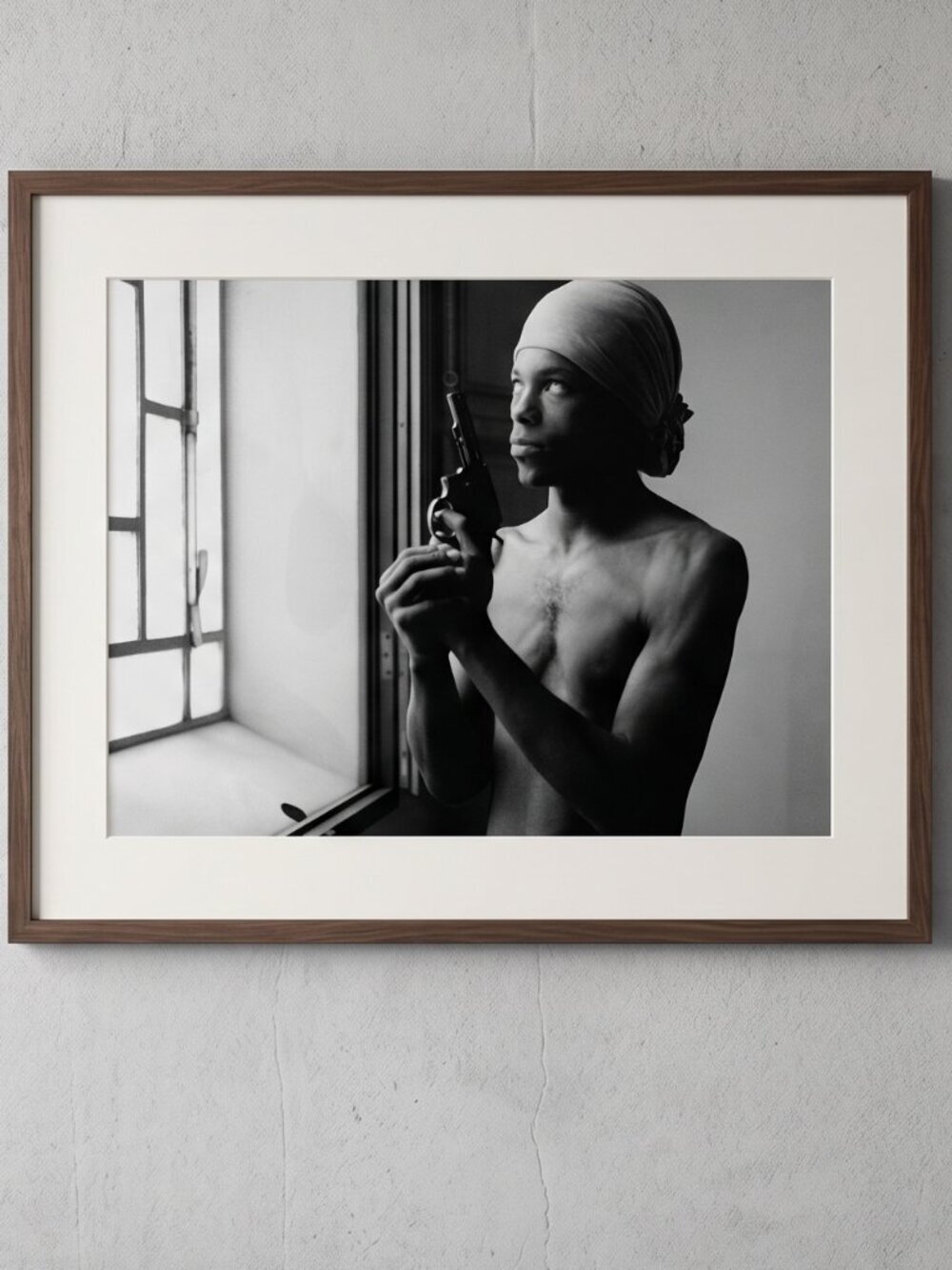 Fine Art Photograph Silver Gelatin Print Janine Gordon Signed 20x24" B/W Gangs